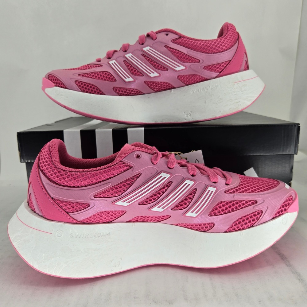 Adidas Adizero Aruku J Pink White Mesh Running Shoes JP6867 Kids Size 6 US